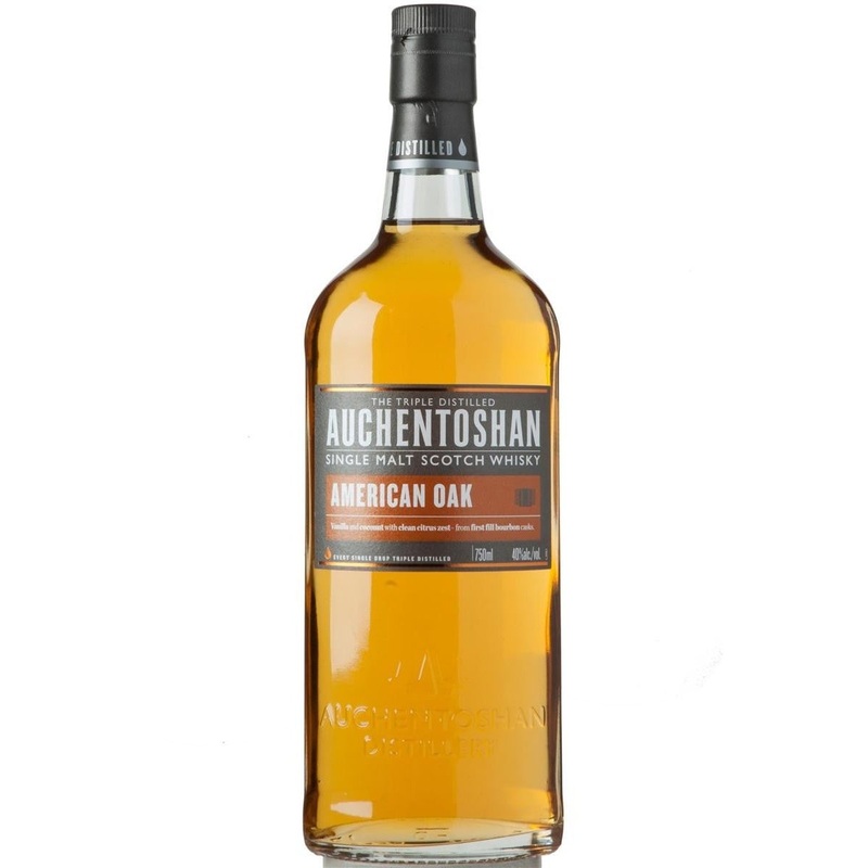 Auchentoshan American Oak Single Malt Scotch Whisky (750ml)