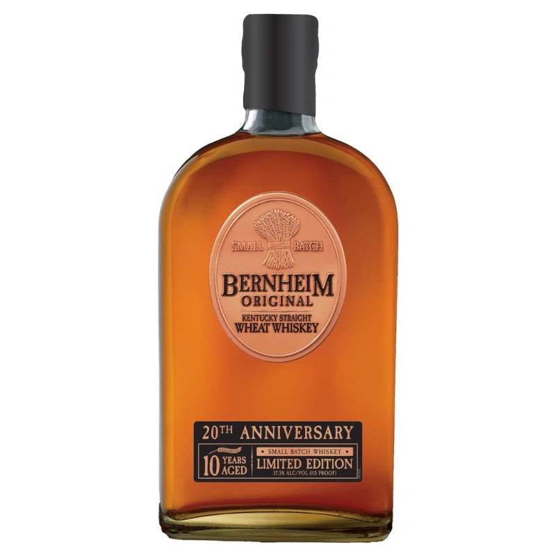 Bernheim 20th Anniversary 10 Year Limited Edition Kentucky Straight Wheat Whiskey 750mL