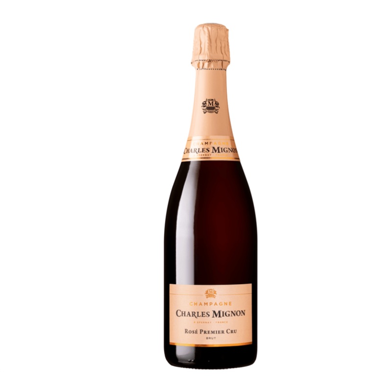 Charles Mignon Premium Reserve Brut Premier Cru Rose N.V. (3x75cl)