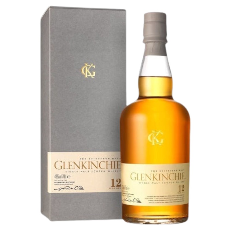 Glenkinchie Single Malt Scotch Whisky Aged 12 Years (750ml)