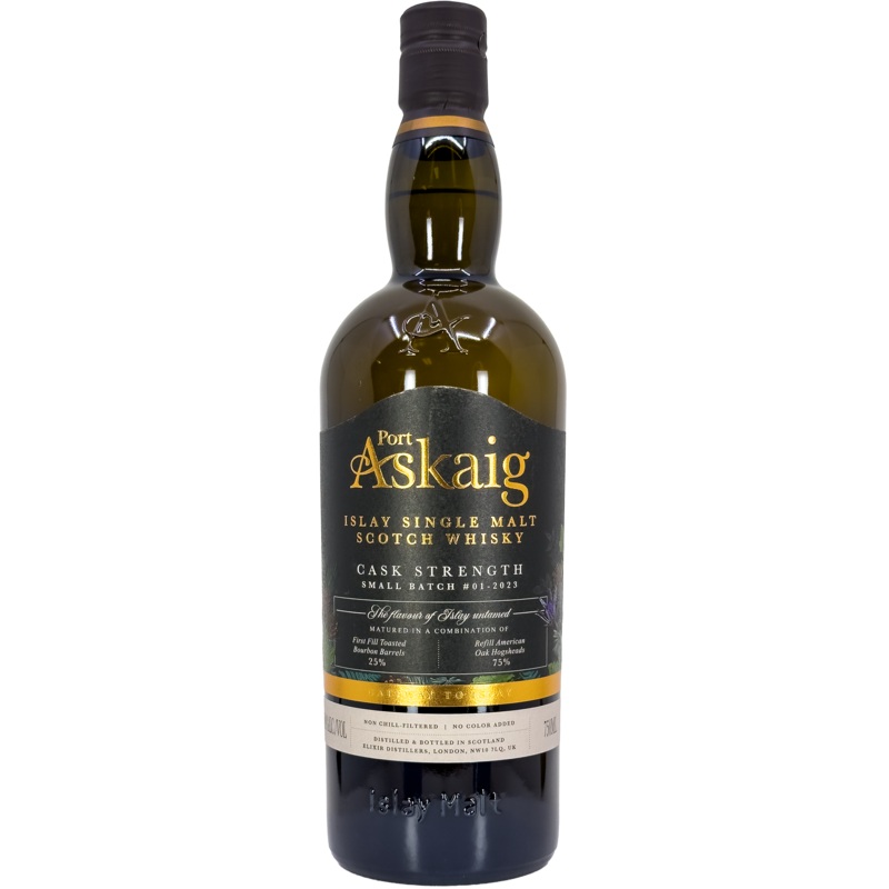 Port Askaig Cask Strength Single Malt Scotch Whisky, Islay, Scotland