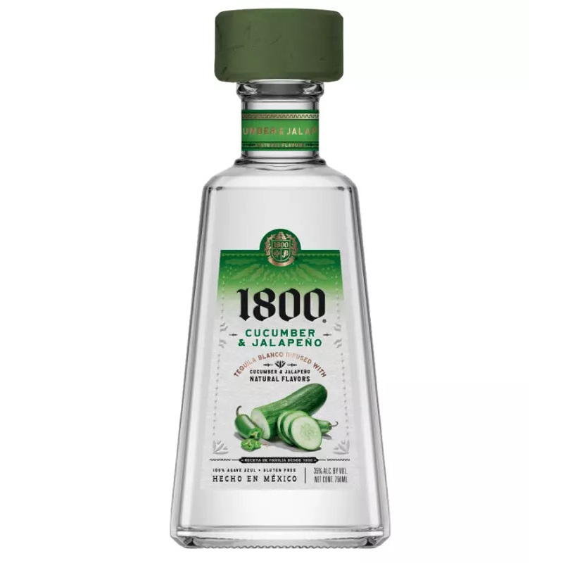 1800 Cucumber & Jalapeno Tequila 750mL