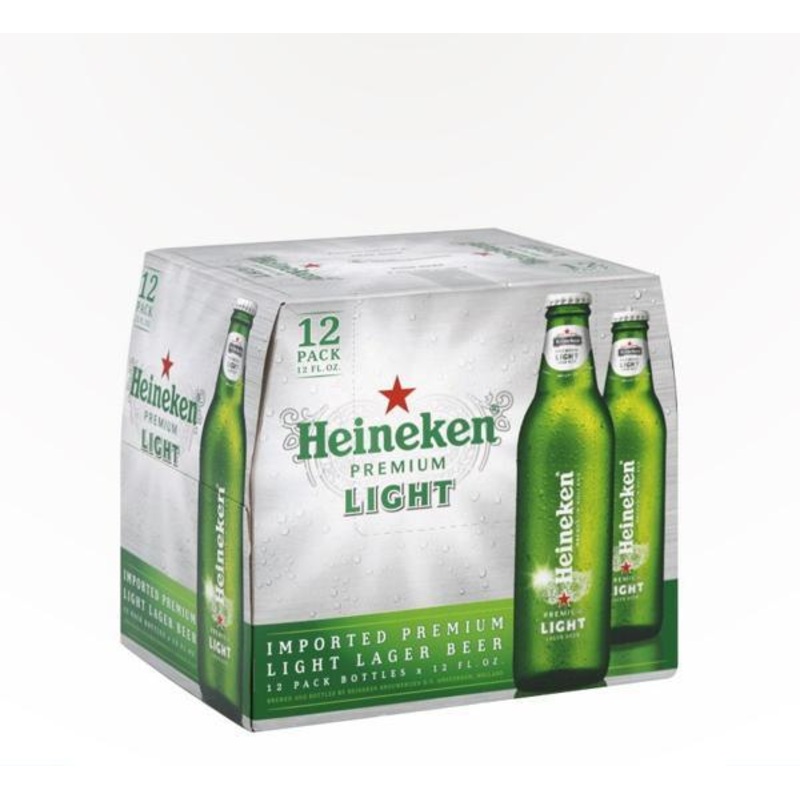 Heineken Light Lager - 12 bottles