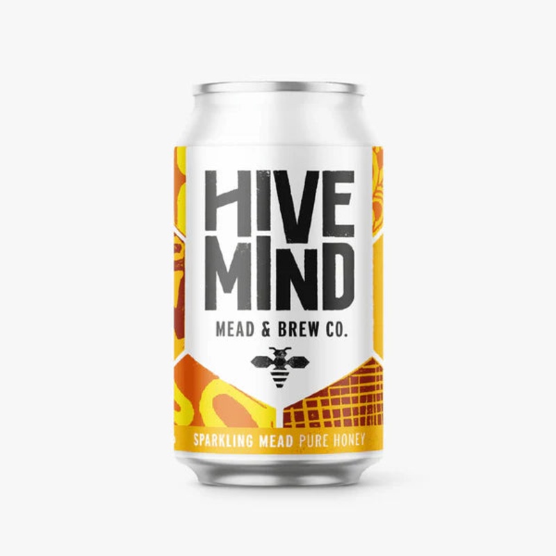 Hive Mind Sparkling Mead - Pure Honey 330ml
