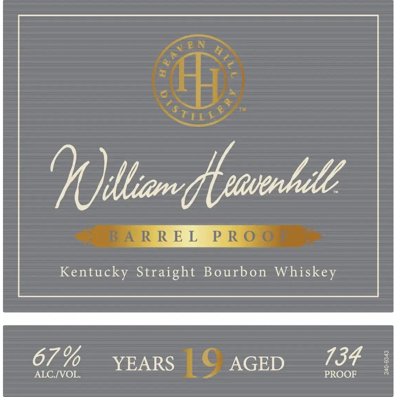 William Heavenhill 19 Year Barrel Proof Bourbon 12th Edition