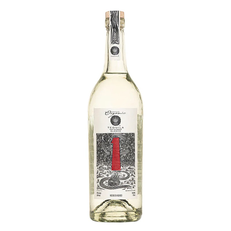 123 Organic Blanco Tequila (Uno)