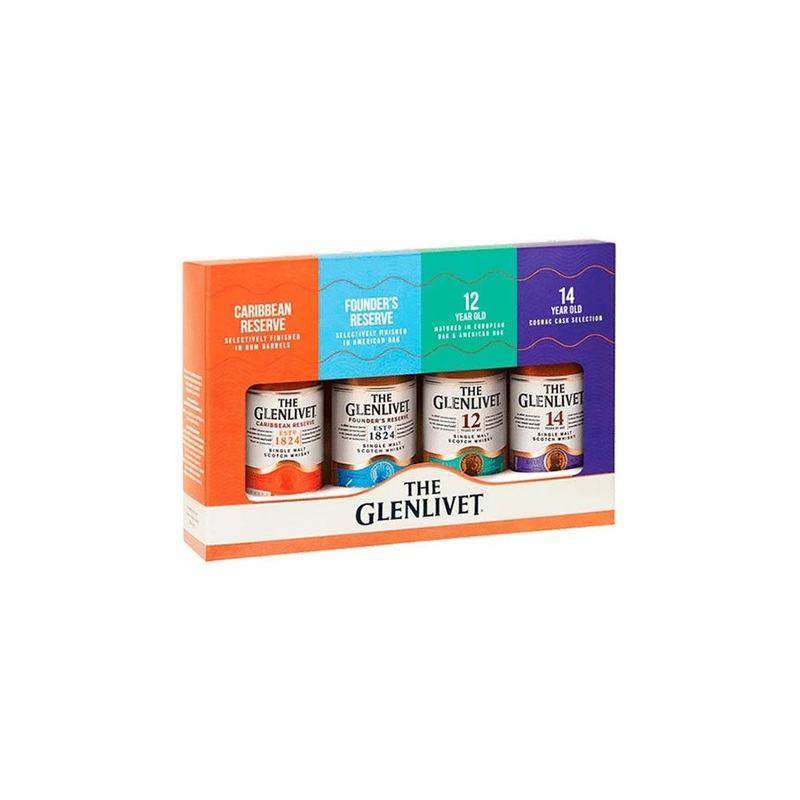 Glenlivet Tasting Kit 4Pk 50ML
