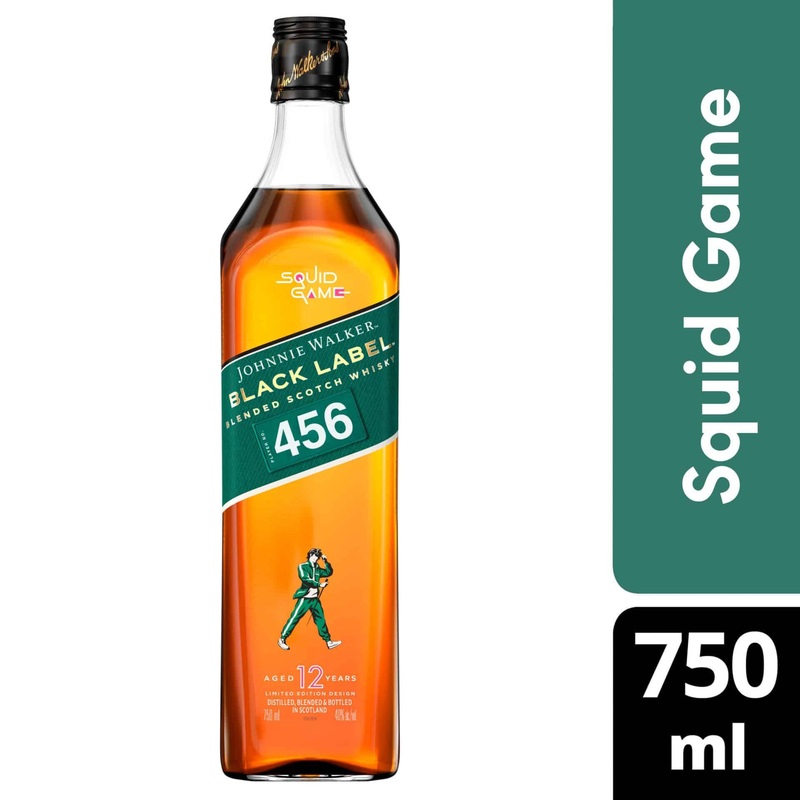 Johnnie Walker Black Label Blended Scotch Whisky - Squid Game Limited Edition - 750ml