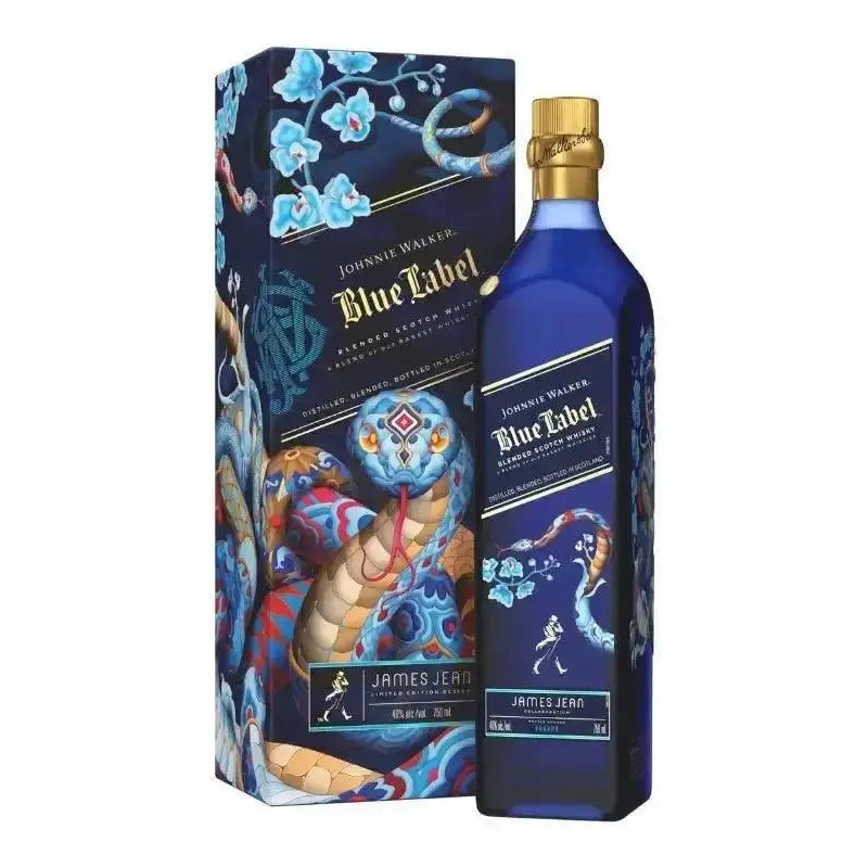 Johnnie Walker Blue Label Year of the Snake by James Jean 750mL