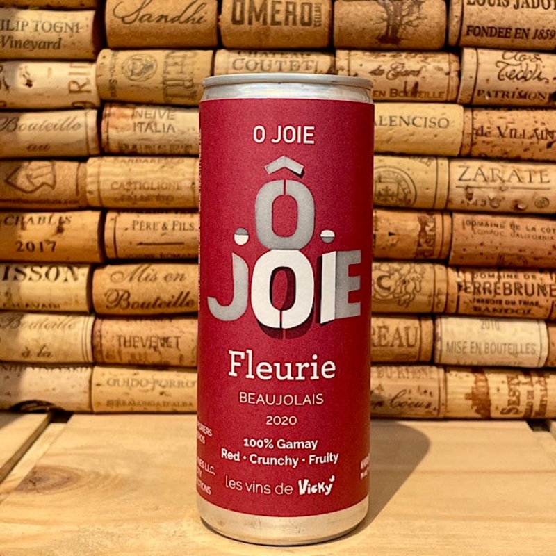 Les Vins de Vicky 'O Joie' Beaujolais Fleurie Can 250ml
