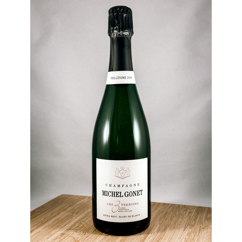 Michel Gonet Les 3 Terroirs Champagne Extra Brut 2019