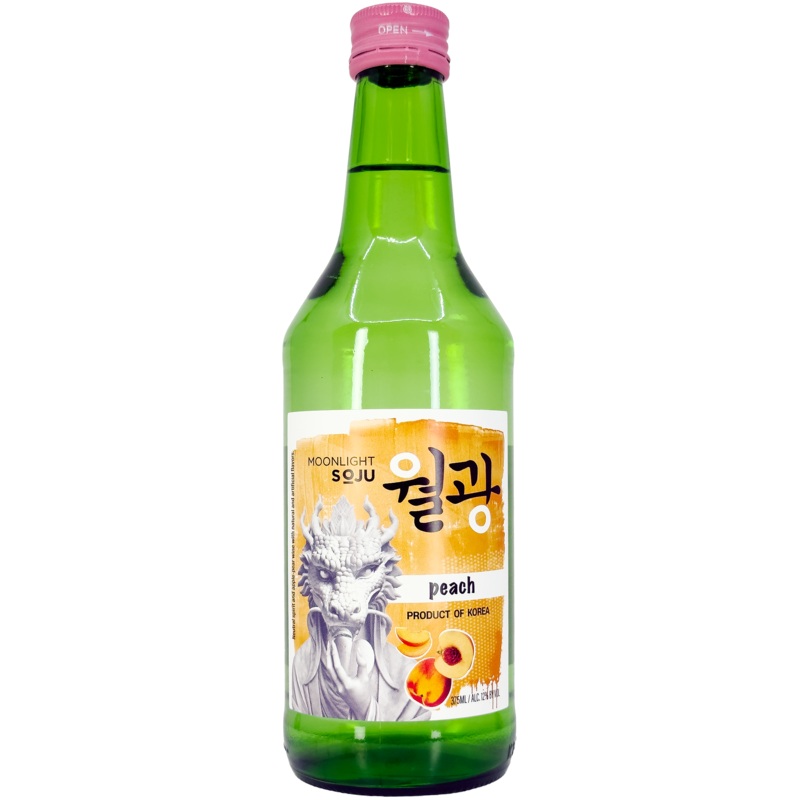 Moonlight Soju Peach, Korea