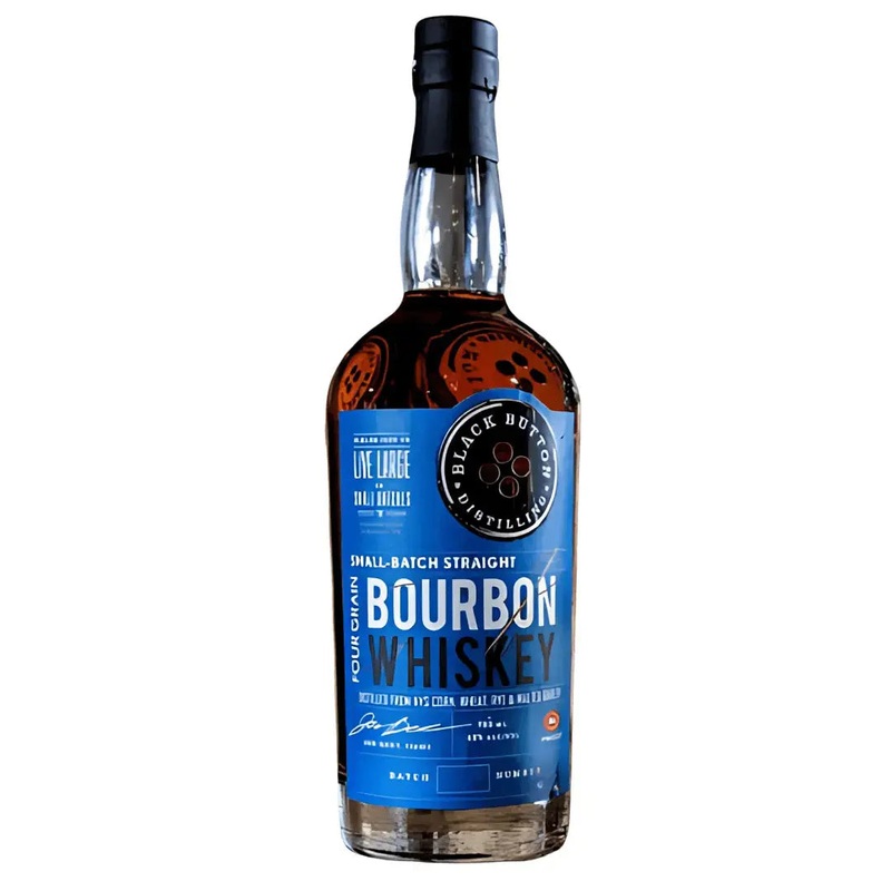 Black Button Four Grain Small Batch Straight Bourbon Whiskey