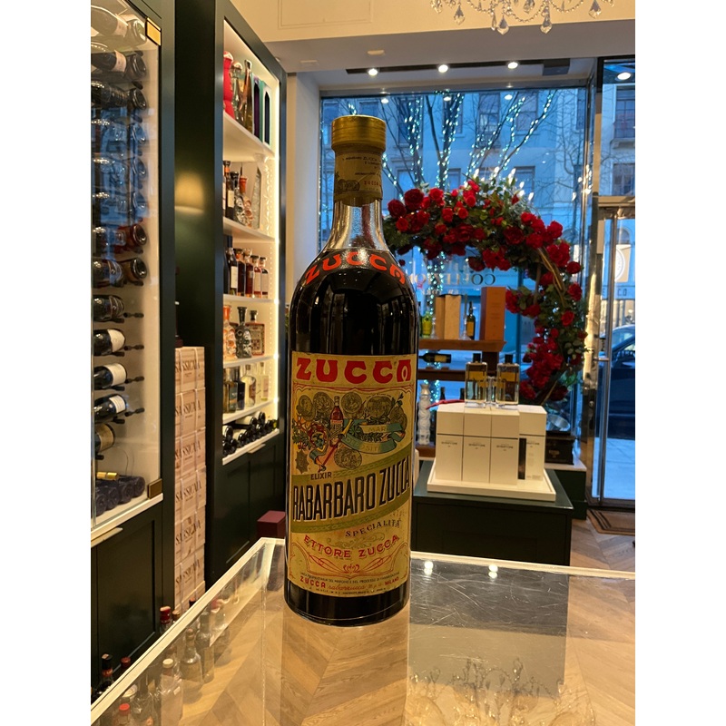 Elixir Zucca Rabarbaro 1960s 100cl 16%abv
