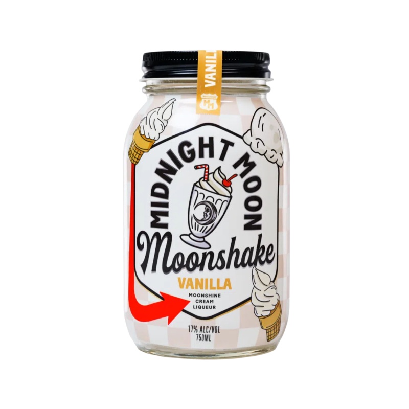 Midnight Moonshake Vanilla 750ML