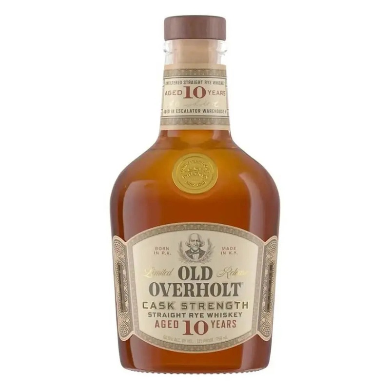 Old Overholt 10 Year Old Cask Strength Straight Rye