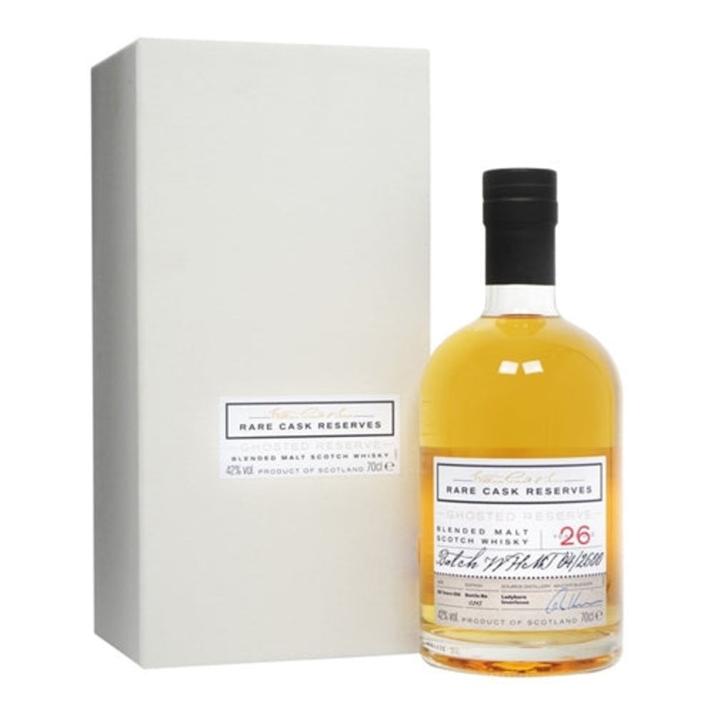 William Grant Rare Cask Reserves "Ghosted Reserve" Scotch Whiskey Aged 26 years
