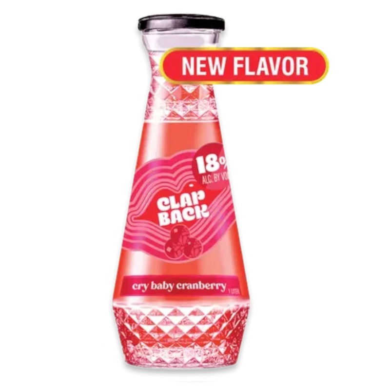 Clapback Cry Baby Cranberry 1L