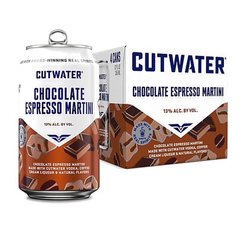 Cutwater Chocolate Espresso Martini 4PK