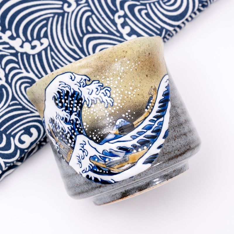 Hokusai Wave Kutani Cup