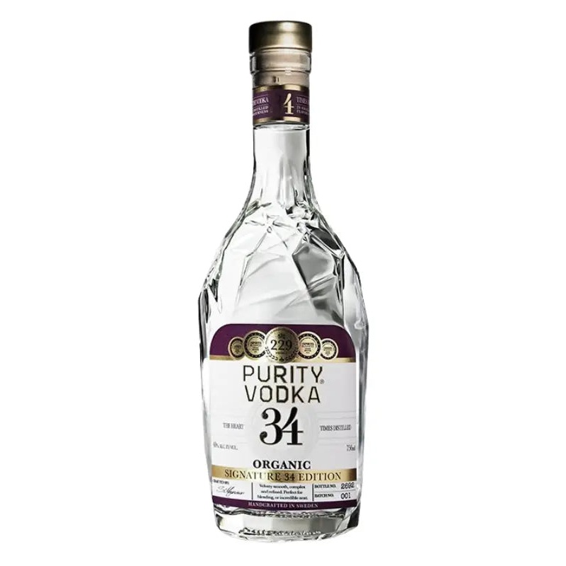Purity 34 Signature Edition Organic Vodka 750mL