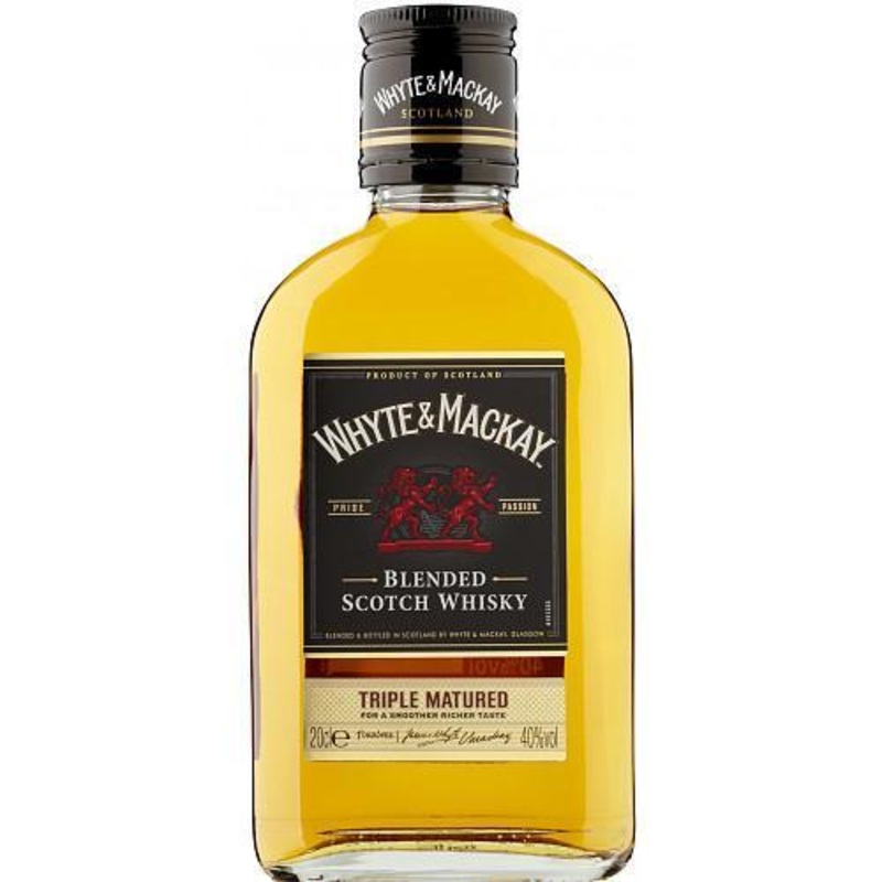 Whyte & Mackay 20cl (Price Marked 6.49)