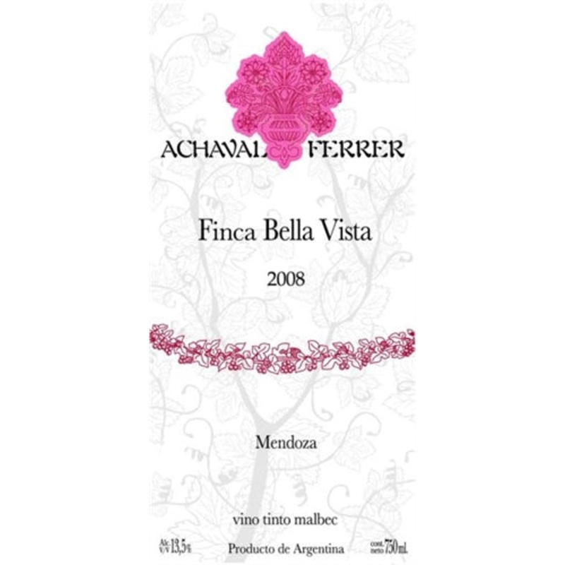 Achaval Ferrer "Finca Bella Vista" Malbec 2008