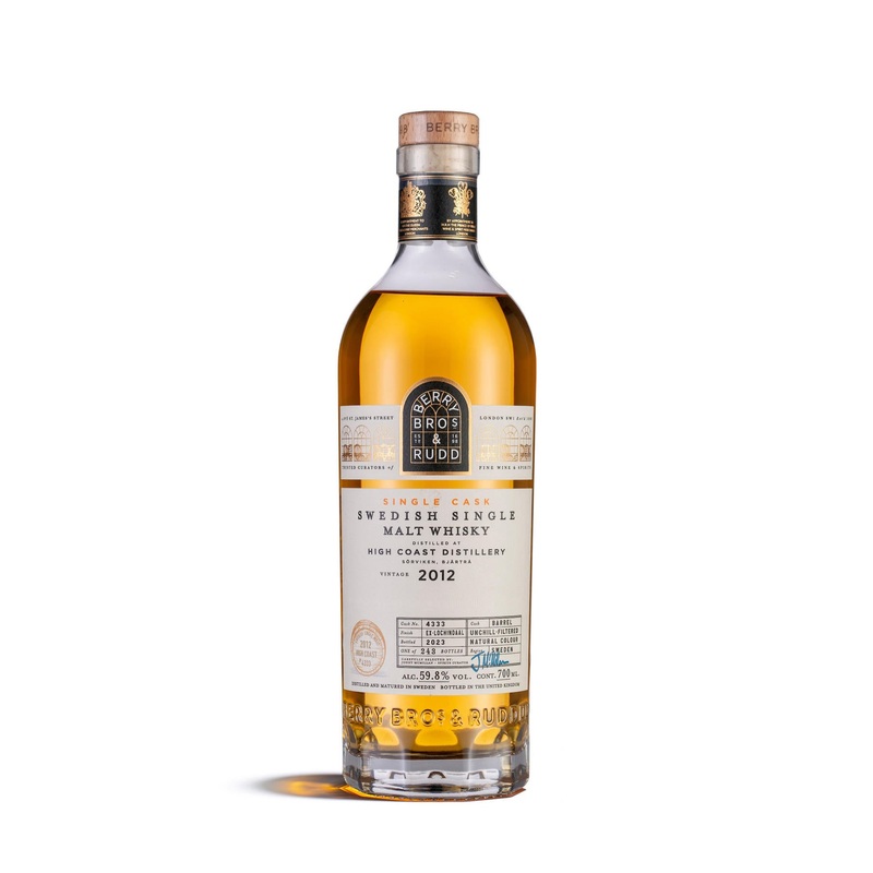2012 Berry Bros. & Rudd High Coast, Cask Ref. 4333, Single Malt Whisky, Sweden (59.8%)