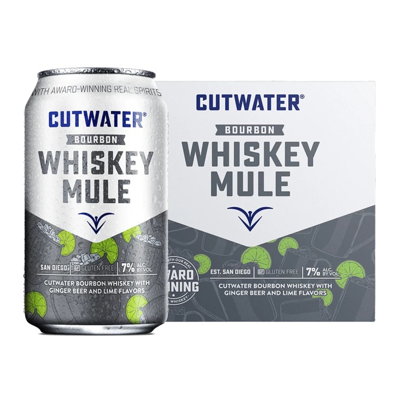 Cutwater Whiskey Mule 4Pk