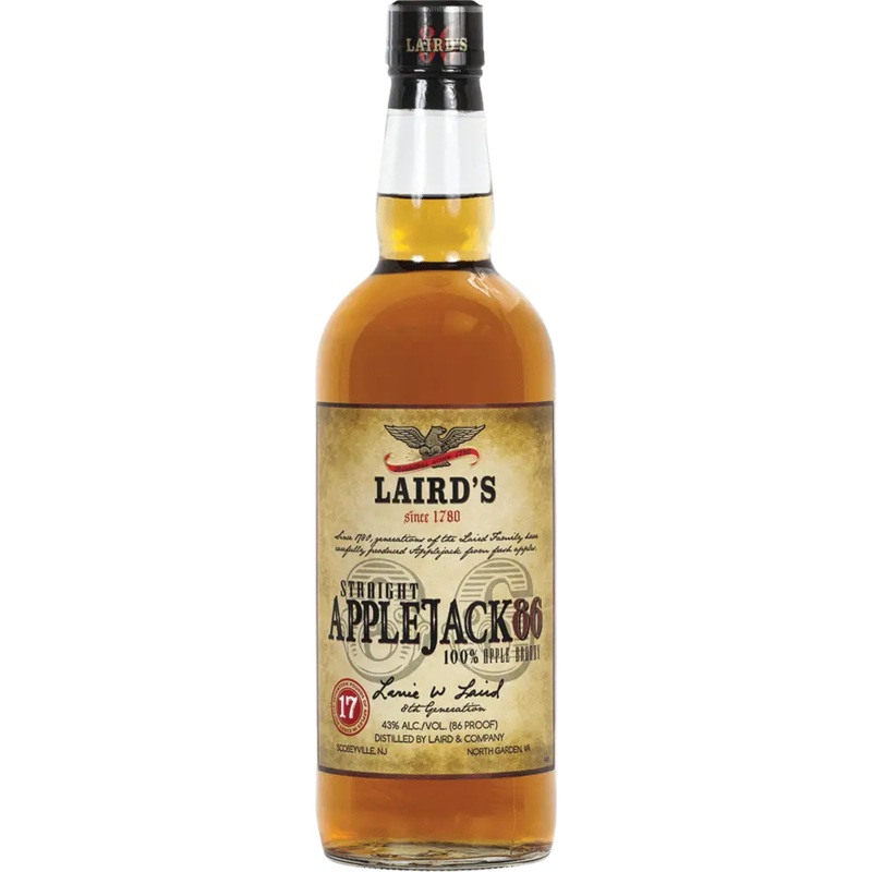 Lairds Straight Apple Jack 86 750ML