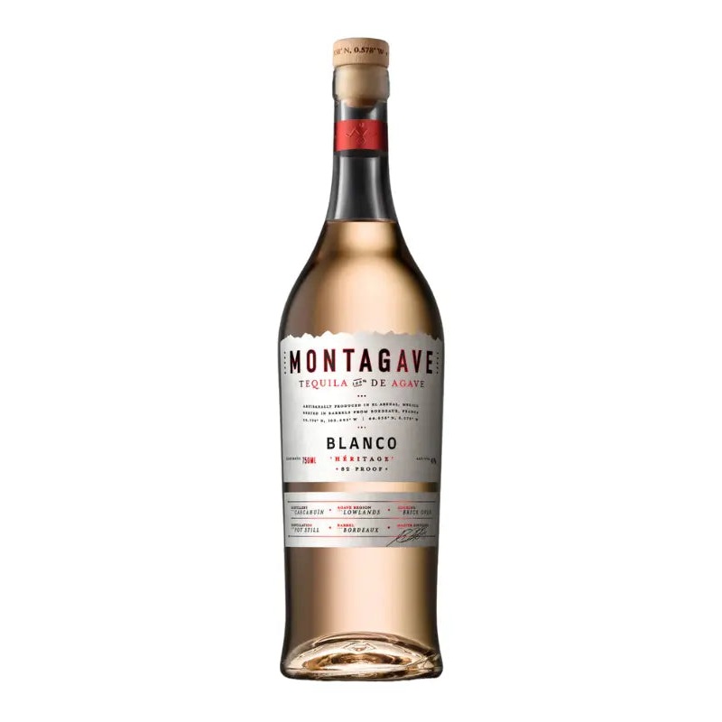 Montagave Blanco Hritage Tequila 750mL