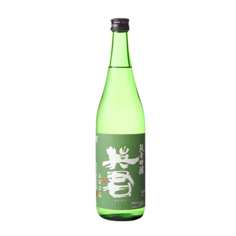 Eikun Junmai Ginjo Green Gohyakumangoku 720ml