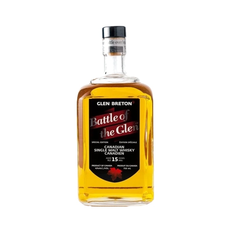 Glen Breton 15 Year Battle of the Glen Canadian Single Malt 750ML