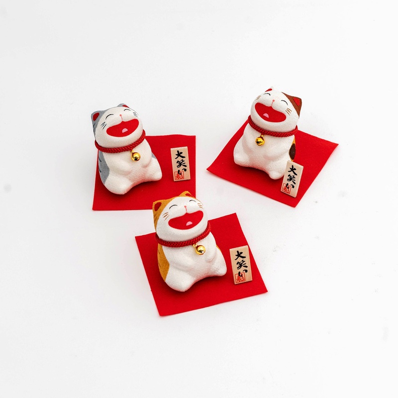 Japanese Laugh Cat Ornament Ornament Thank You Gift