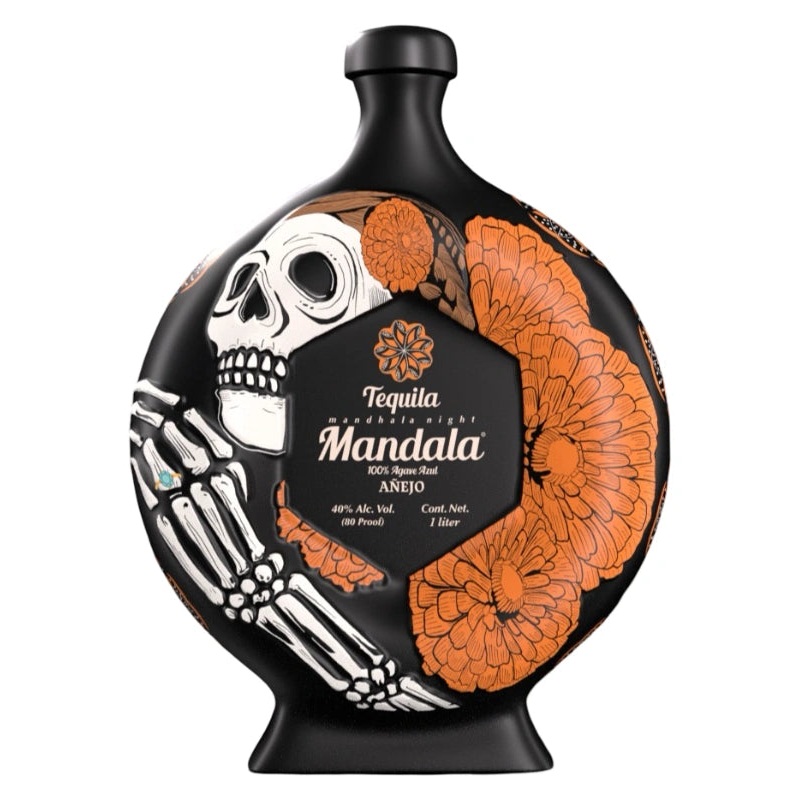 Mandala Da de Muertos Limited Edition "La Catrina" Tequila Aejo 2025 1L