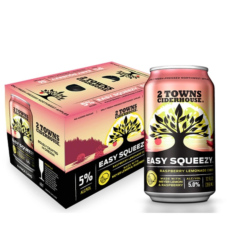 2 Towns Easy Squeezy 6Pk