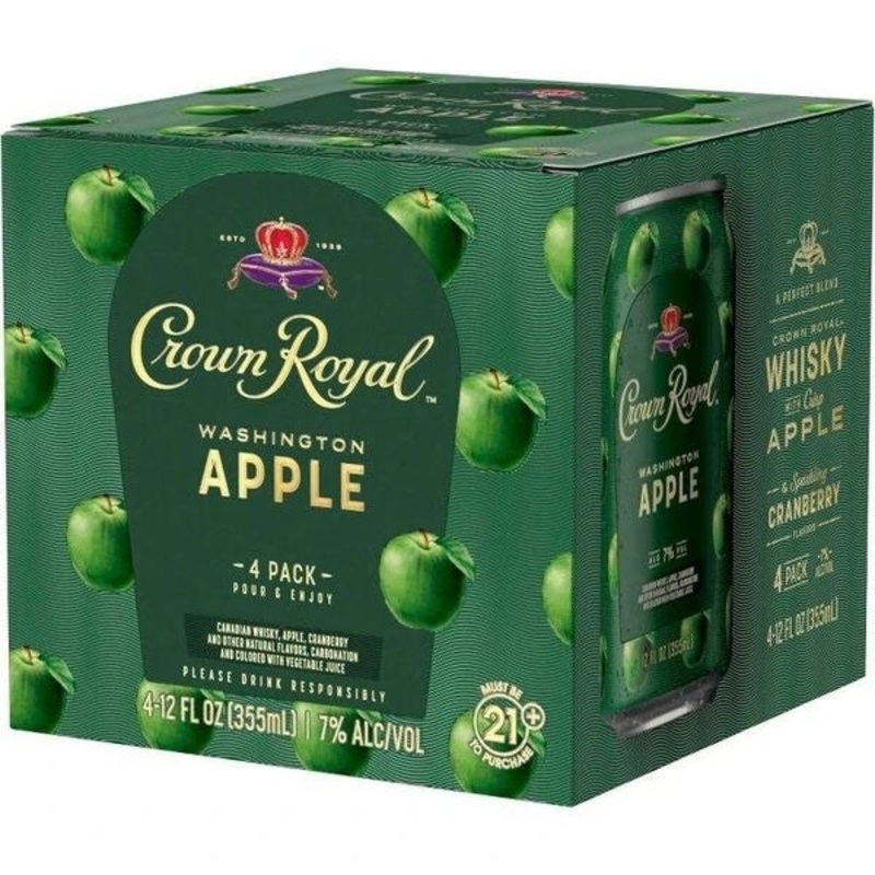 Crown Royal Washington Apple 4 Pack (12oz)