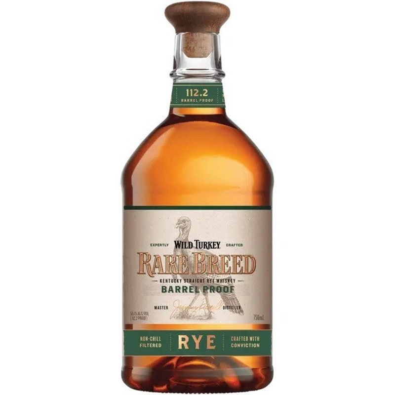 Wild Turkey Rare Breed Barrel Proof Rye Whisky (750ml)