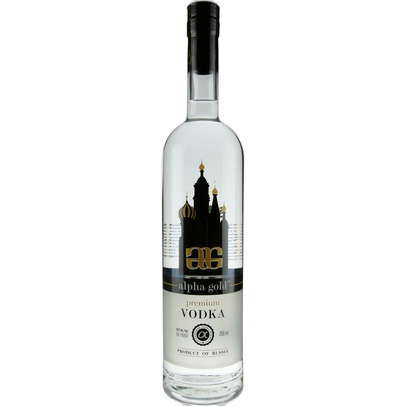 Alpha Gold Vodka 750ML