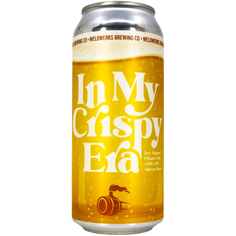 WeldWerks Brewing 'In My Crispy Era' Dry Hopped Pilsner Beer, Colorado