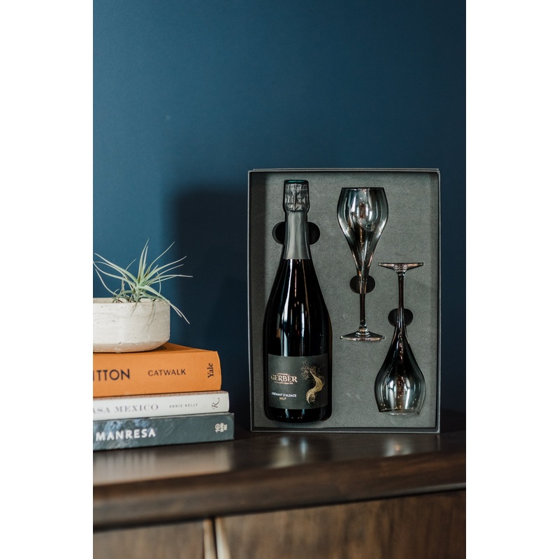 Custom Champagne Glass Set
