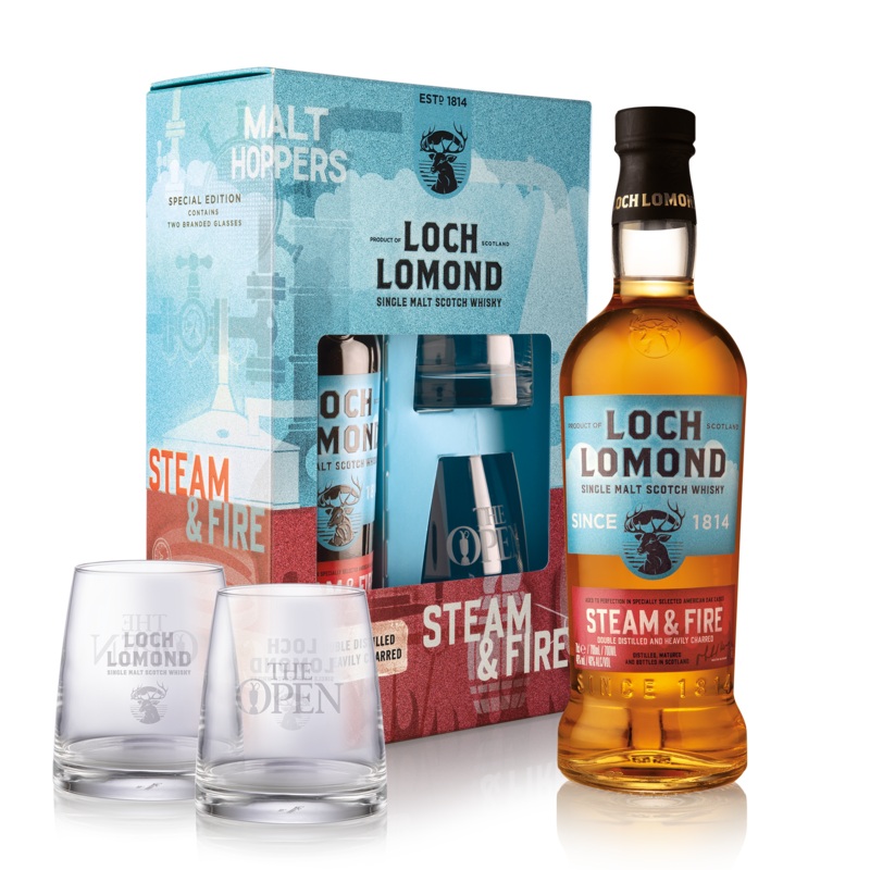 Steam & Fire Whisky & Glass Gift Set
