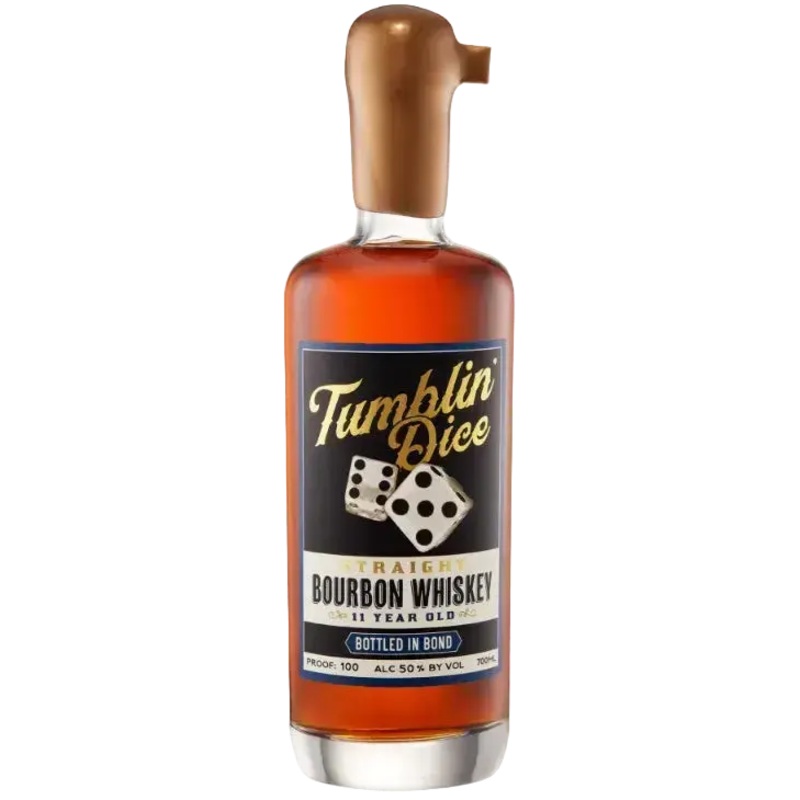Tumblin Dice Straight Bourbon Whiskey 11 Year Old Bottled in Bond