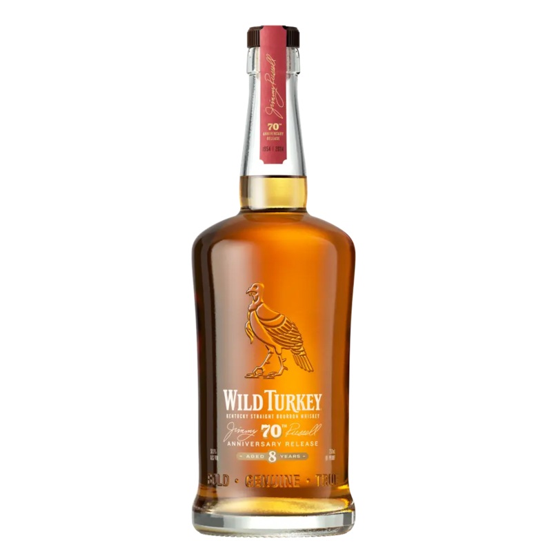 Wild Turkey Jimmy Russell's 70th Anniversary 8 Year Bourbon 750ML