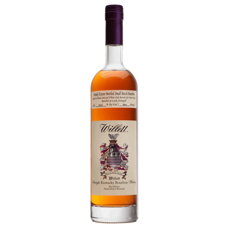Willett Family Estate Small Batch Bourbon 4 Year Cask Strength 750ml