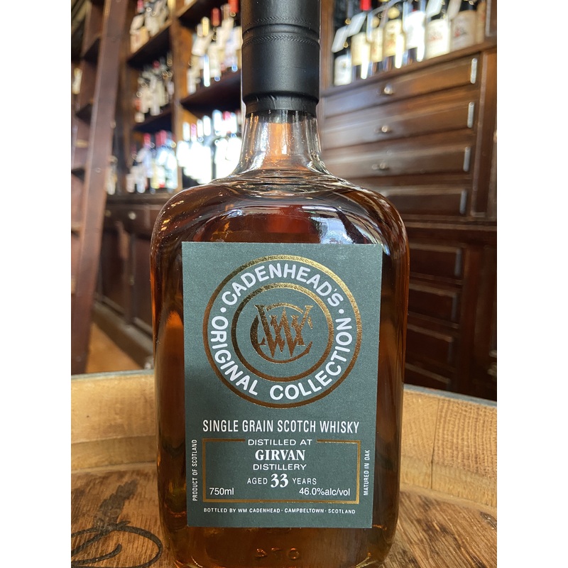 Cadenhead's Original Collection 33 Years Old Girvan Single Grain Scotch Whiskey