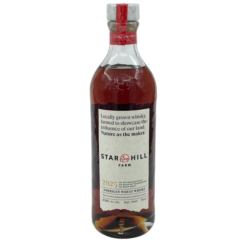 Star Hill Farm Wheat Whiskey 750mL