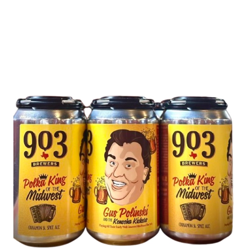 903 Brewers Gus Polinski Polka King of the Midwest 6Pk