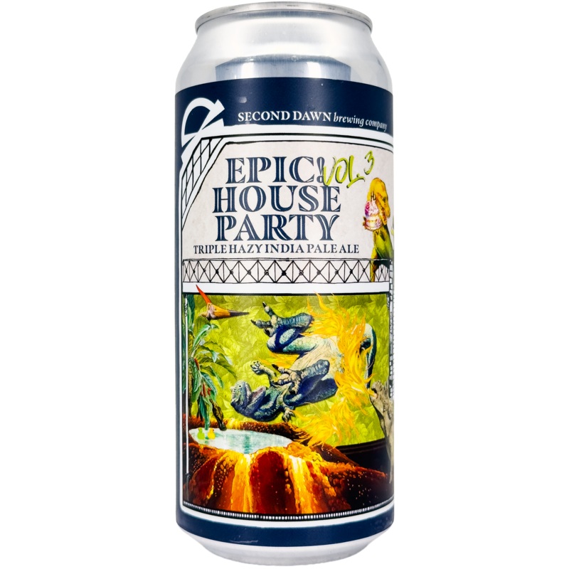 Second Dawn Brewing Co. 'Epic House Party' Hazy IPA Beer, Colorado