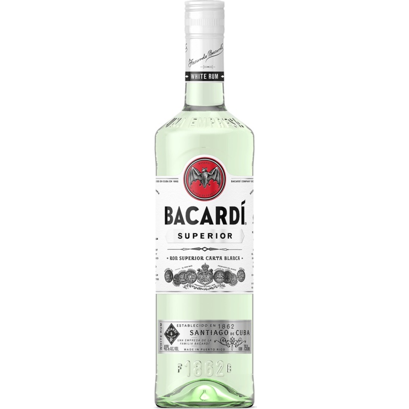 Bacardi Carta Blanca Superior White Rum, Puerto Rico